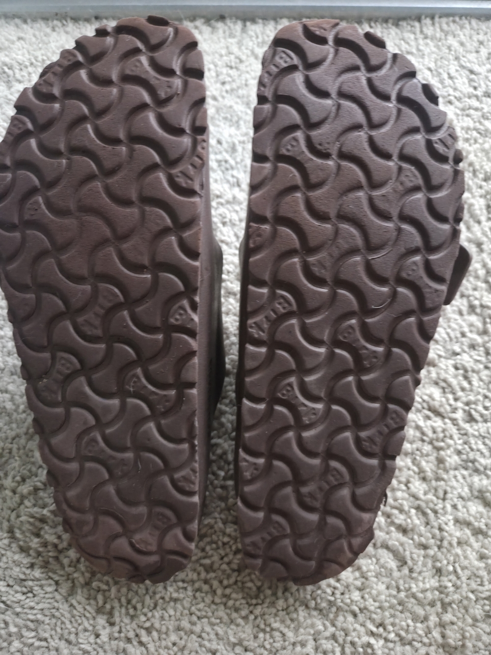 Birkenstock Arizona Brown Molded Footbed Slide - Picture 3 of 5